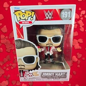Funko Pop: WWE: Jimmy Hart #191 (Nib) With Pop Protector